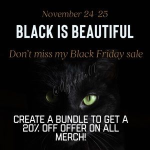 BLACK FRIDAY 20% OFF EVERYTHING